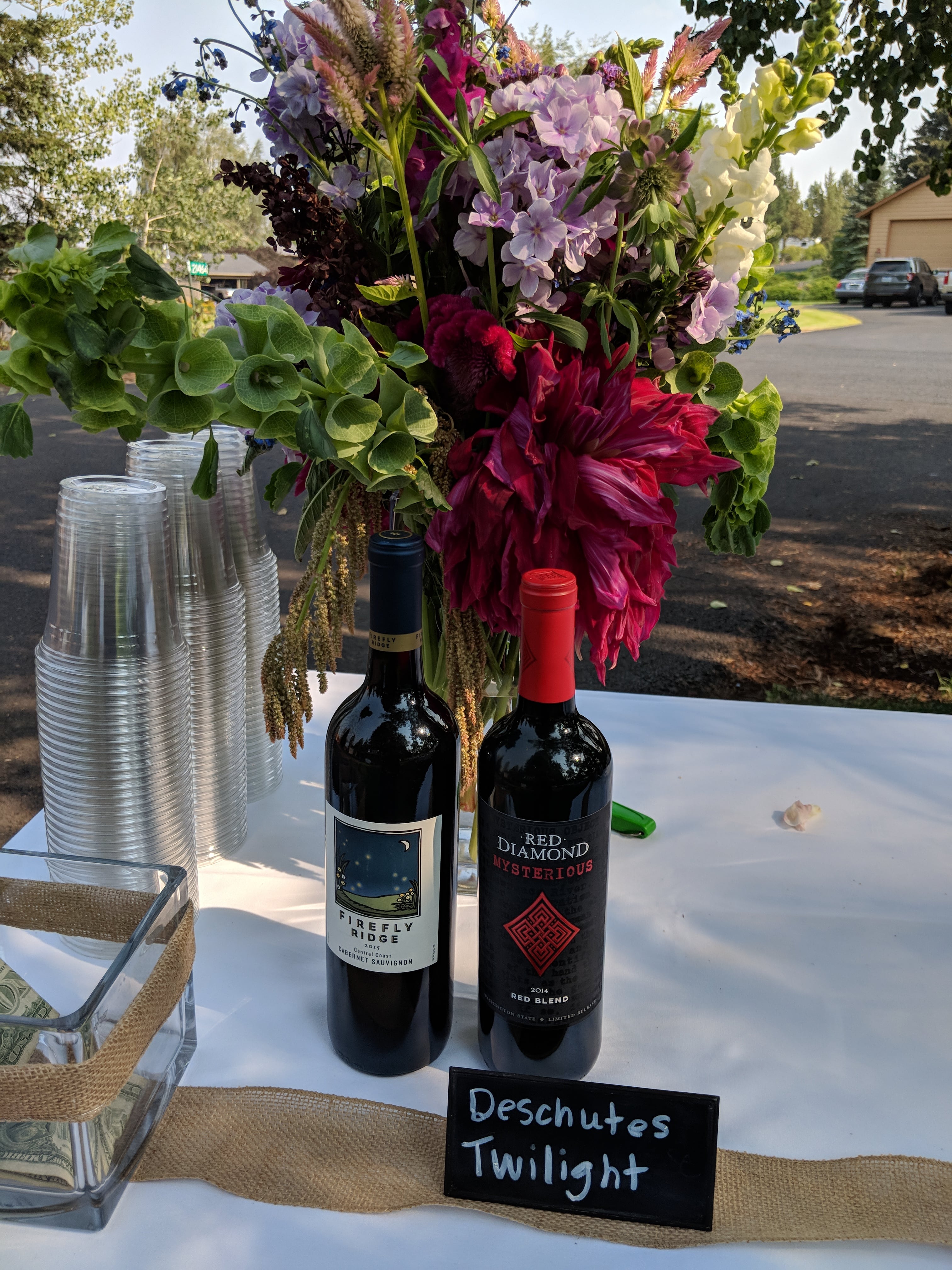 Custom catered dinner event in Bend Oregon